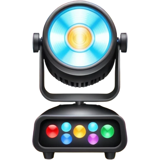 colorfull Stage light projectors emoji