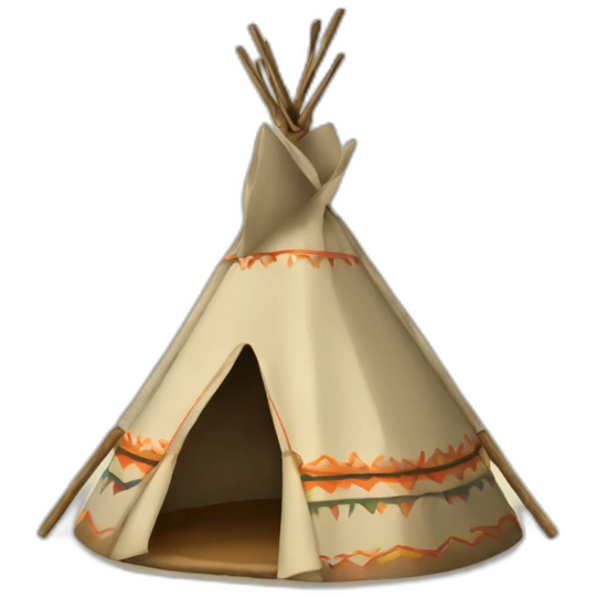 Teepee emoji