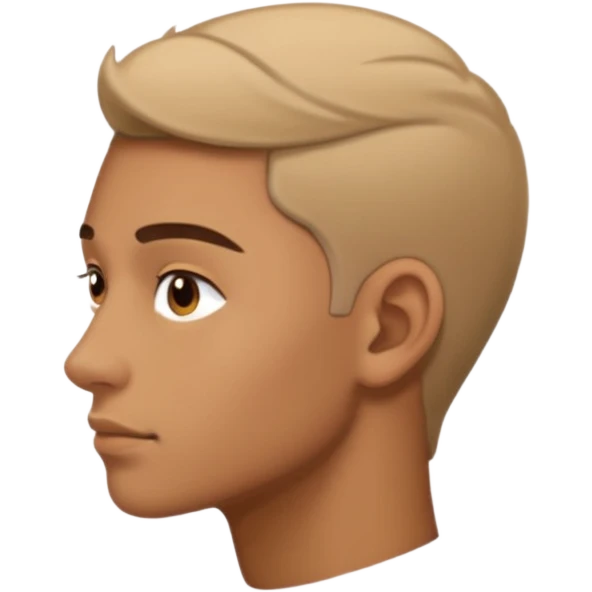 side profile side eye emoji