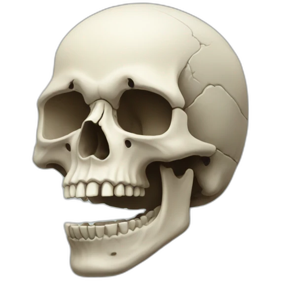 skull-sideways emoji