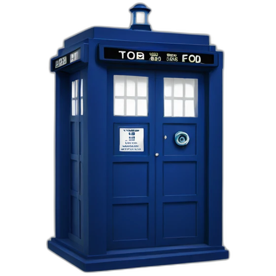 TARDIS emoji