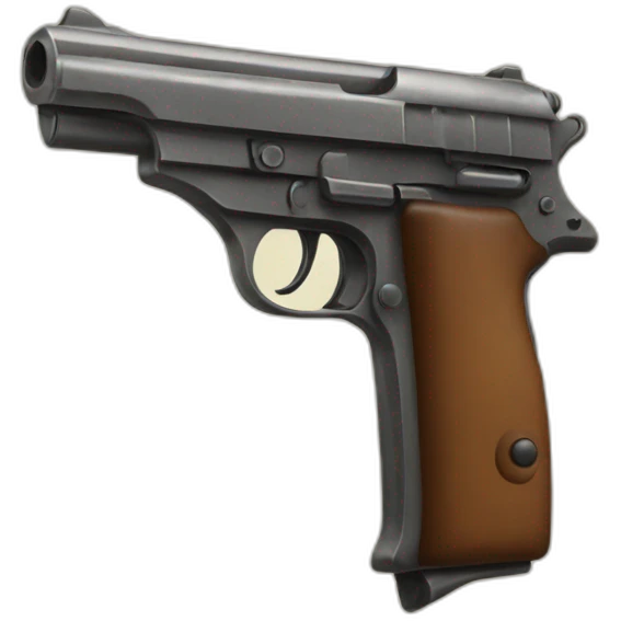 Pistolet lezer emoji