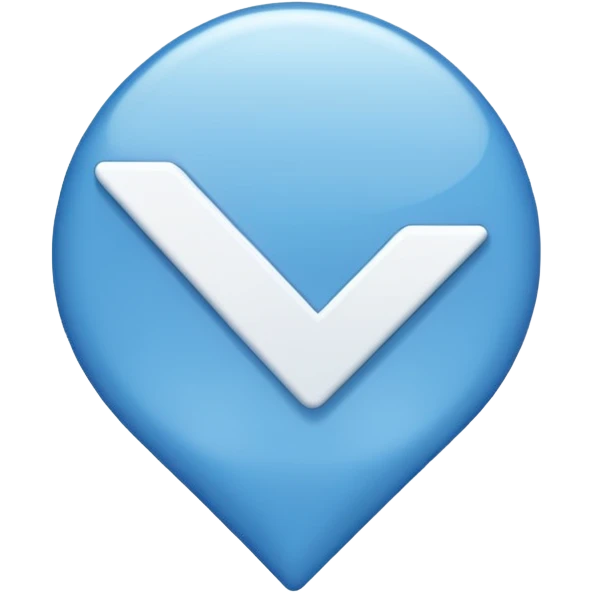 I want a verified emoji with the background all blue and inside there will be a stick "correct" in white".emoji emoji