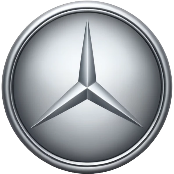 Mercedes logo in emojis emoji