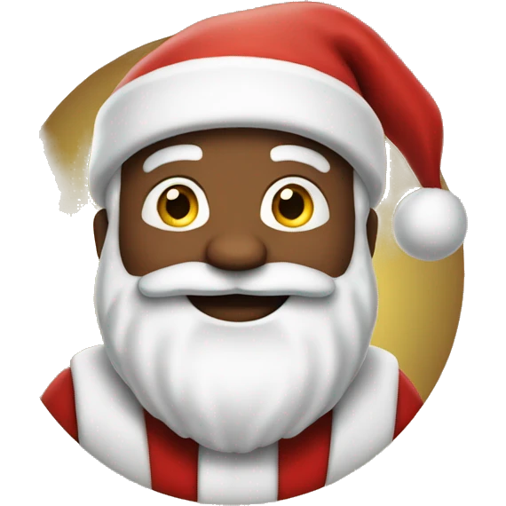 Santa Claus feliz  emoji