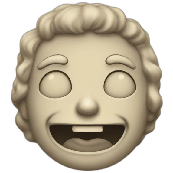 mal humorado vintage emoji