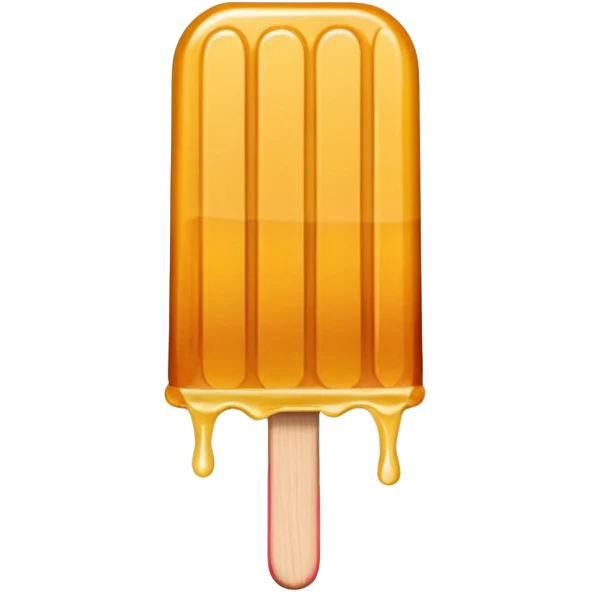 maple taffy on a popsicle stick emoji