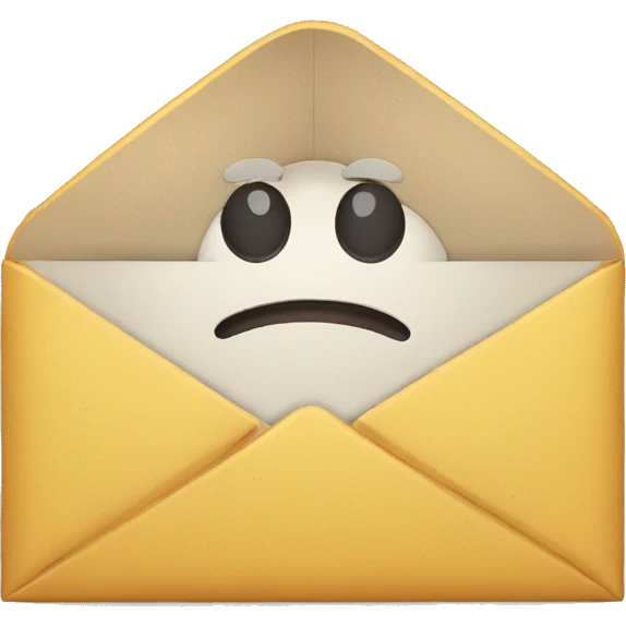 envelope trickery emotion emoji