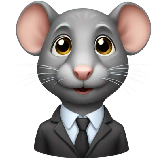 Rat Psychologist emoji