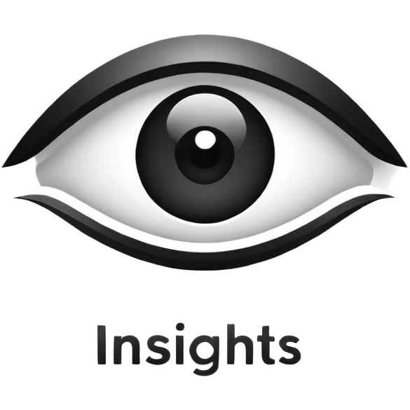 Luxury black & white logo for a video platform named InSights TV.
Modern, minimal, premium design.
Abstract eye, insight, or play concept.
Clean bold typography.
Monochrome only.
Flat vector style.
Not similar to YouTube logo. emoji