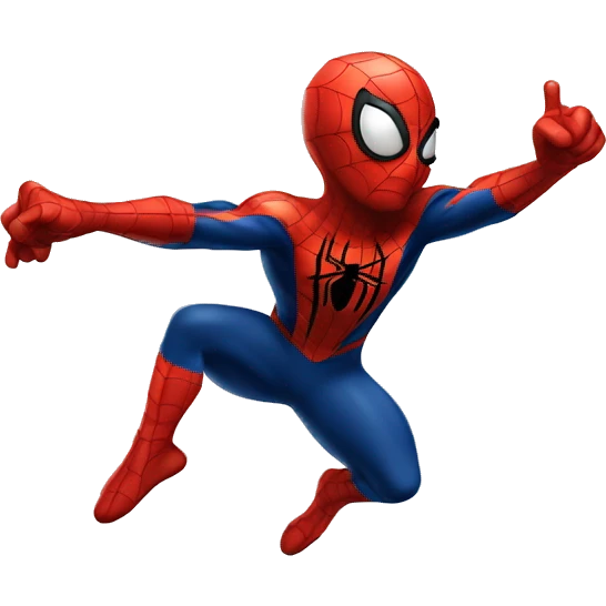 spiderman dabbing emoji