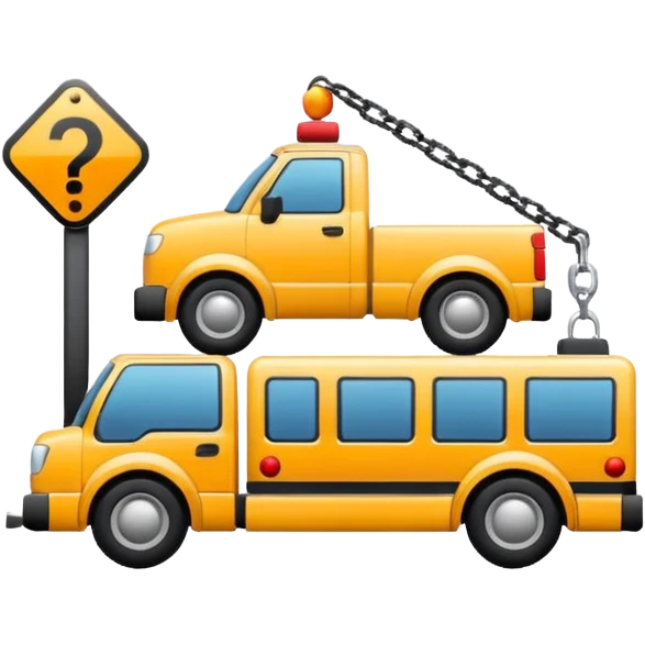 towing zone icon emoji