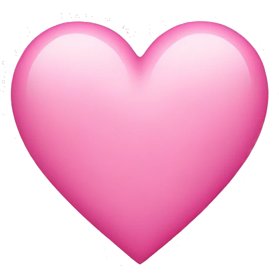 Pink heart  emoji