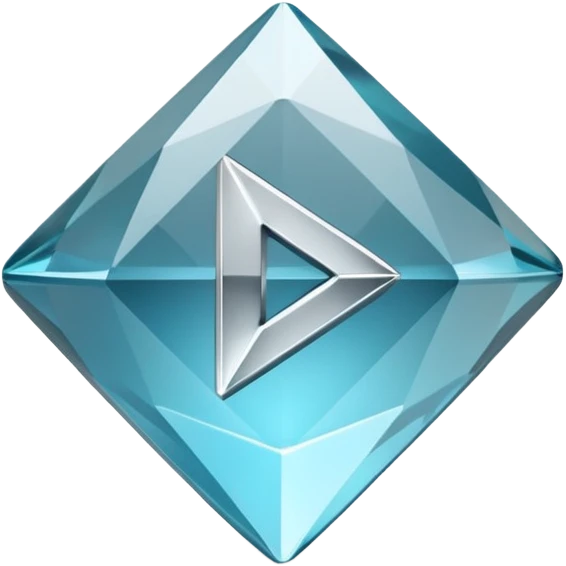 diamond video play button emoji
