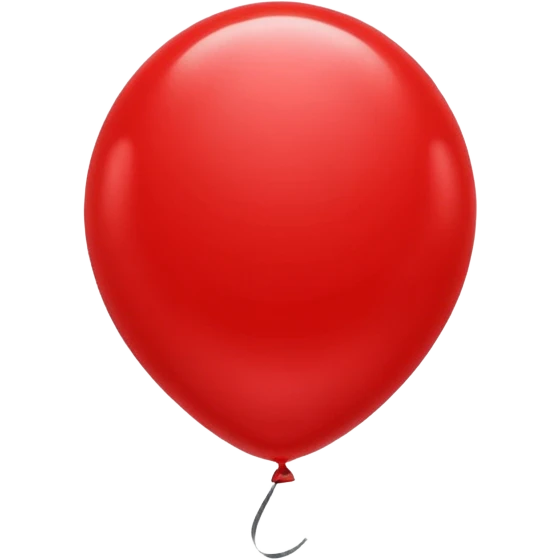 red balloon emoji