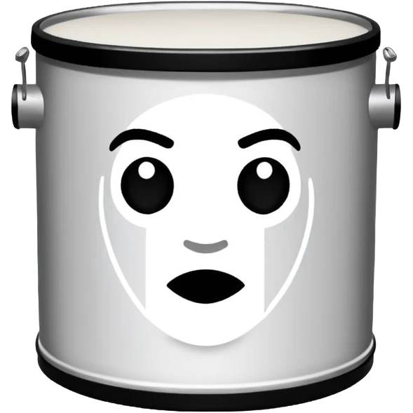 irate stencil on drum emoji