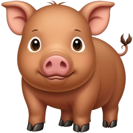 Bornean pig emoji