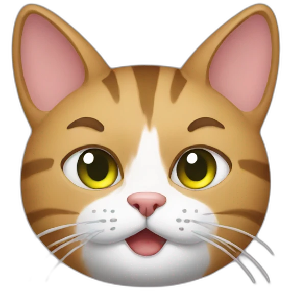 Sick cat emoji