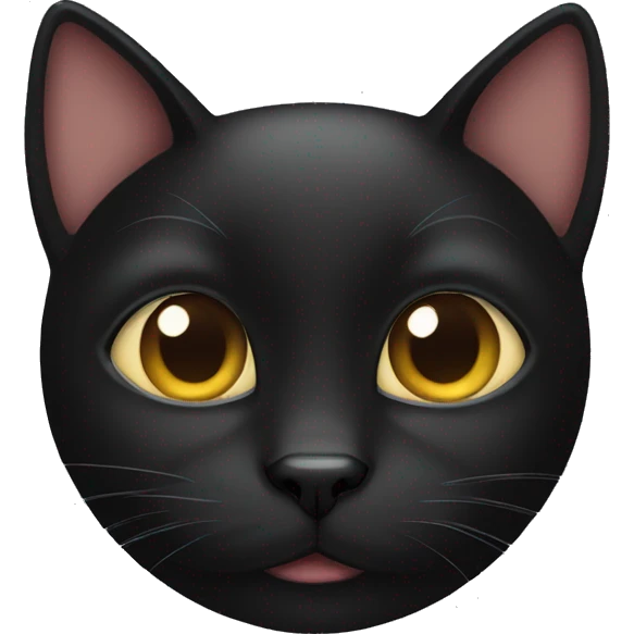 Black cat  emoji