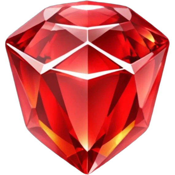 magic red gem emoji
