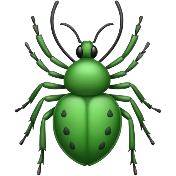 A tick sign with the background as blue emoji