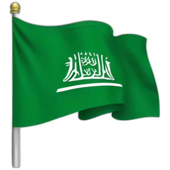 Saudi flag emoji