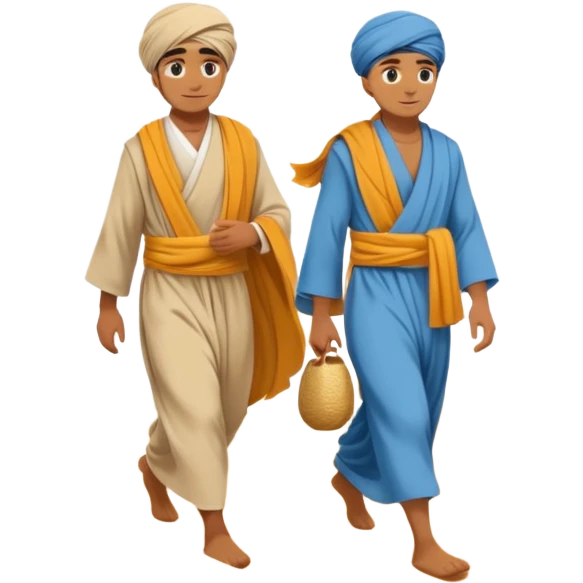 Desert Nomad Travelers emoji