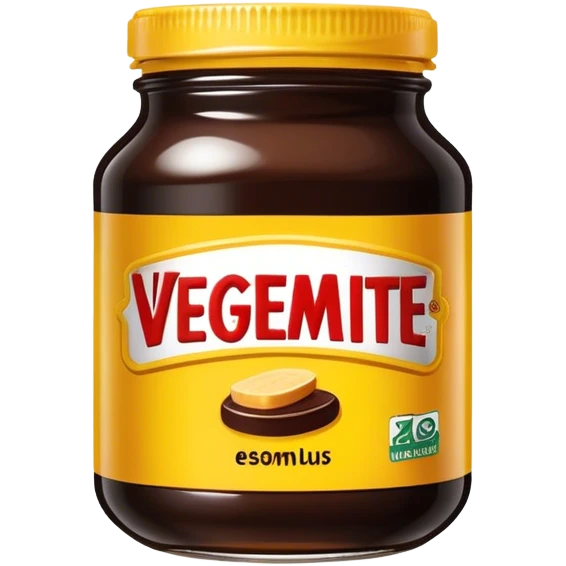 a jar of vegemite emoji