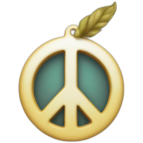 Peace tag emoji