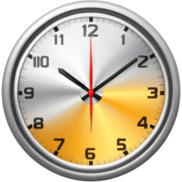 speeding clock emoji