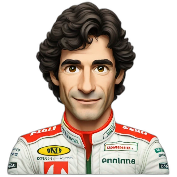 Ayrton Senna emoji