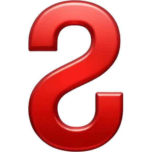 Red number "2" emoji