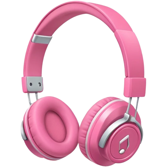 Auriculares
 música rosas emoji