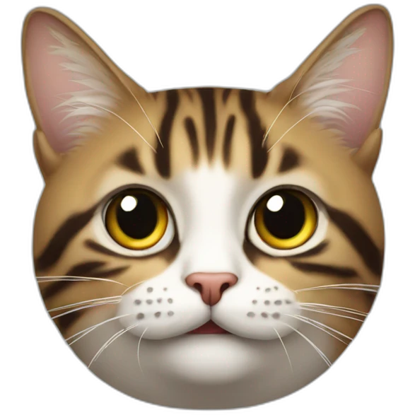 Mewing emoji