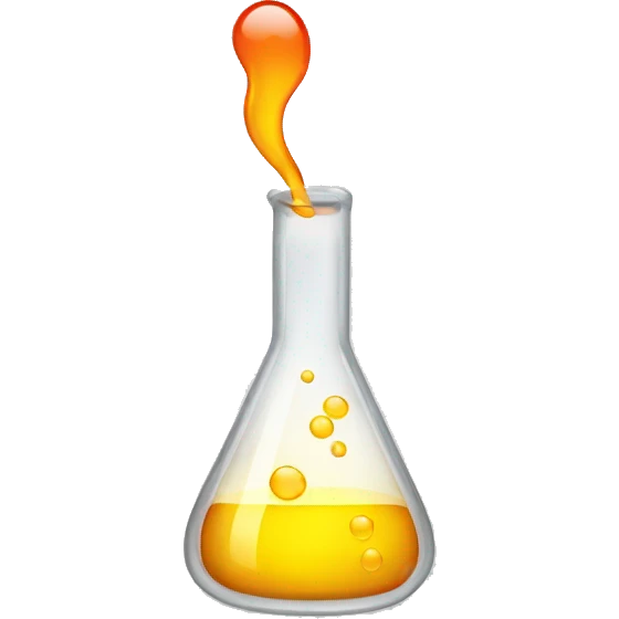 Chemical glassware alcohol lamp emoji