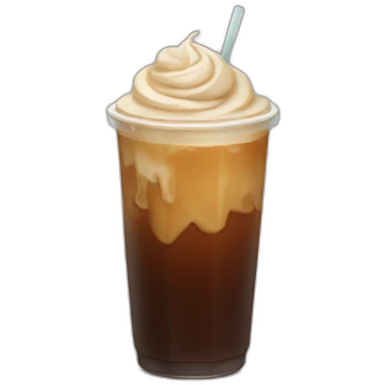 iced coffee emoji