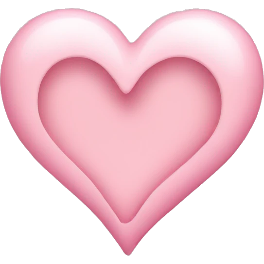 baby pink heart emoji
