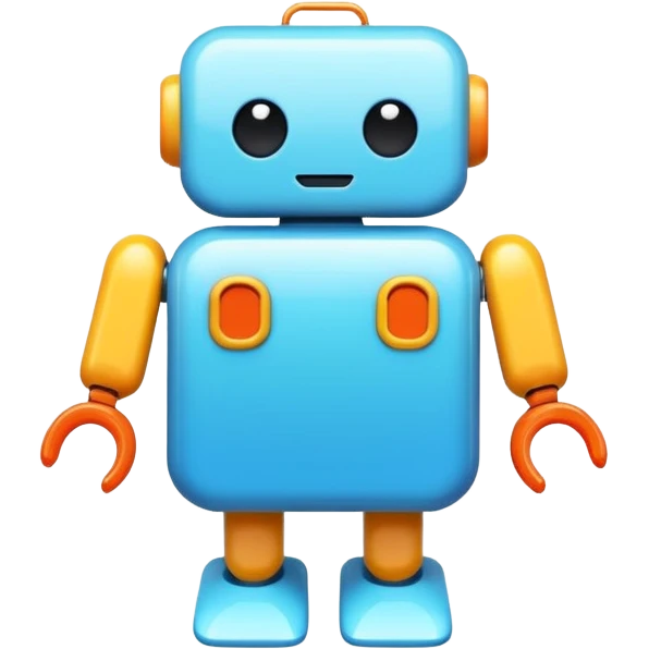 depict the concept of AI in a fun way - not using a robot emoji