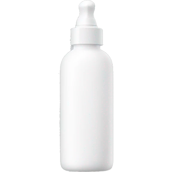 White Skincare bottle emoji