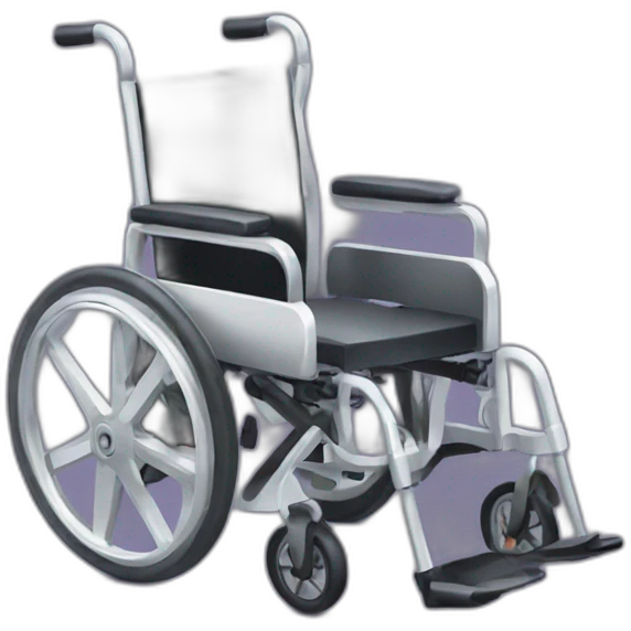 Disco wheelchair emoji