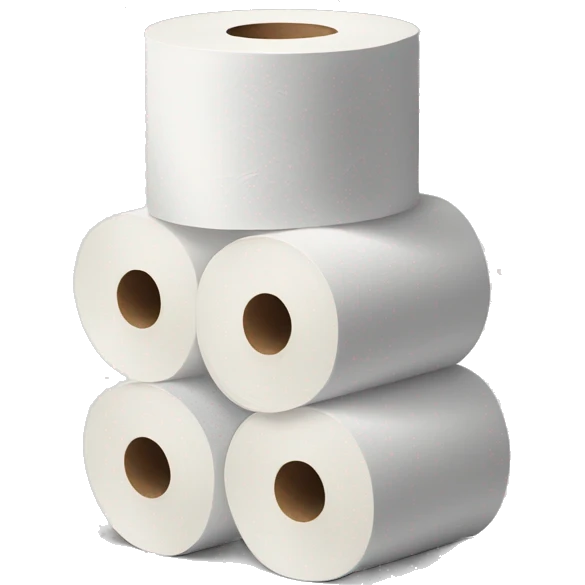 stack of toilet paper roll emoji