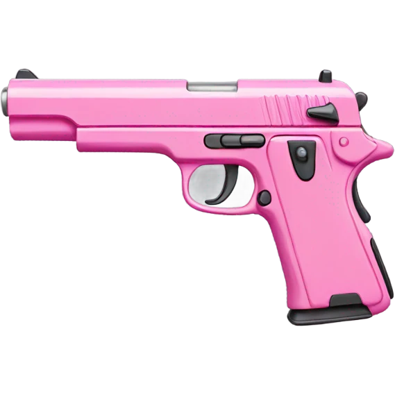 PINK GUN emoji