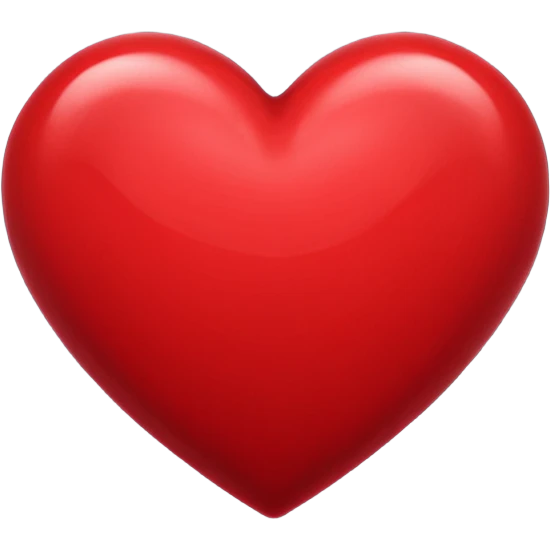 dark red heart emoji