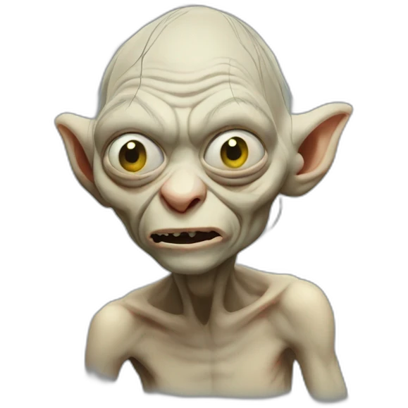 gollum drunk emoji