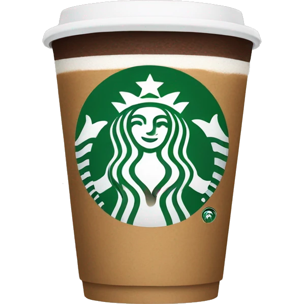 Starbucks coffe emoji
