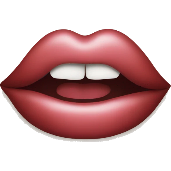 lip emoji