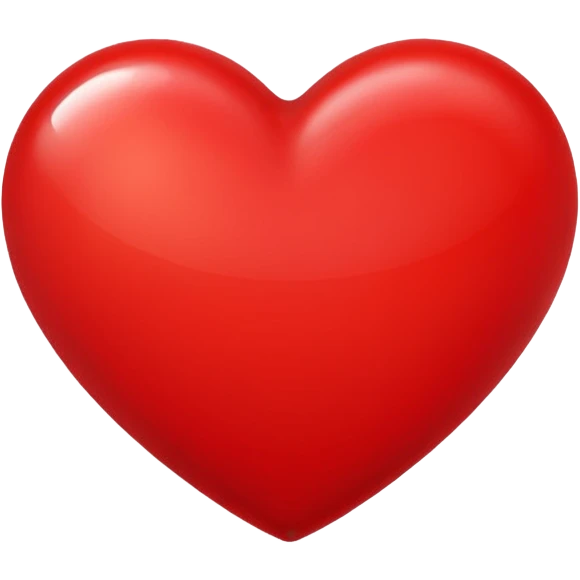 Cœur rouge qui brille  emoji