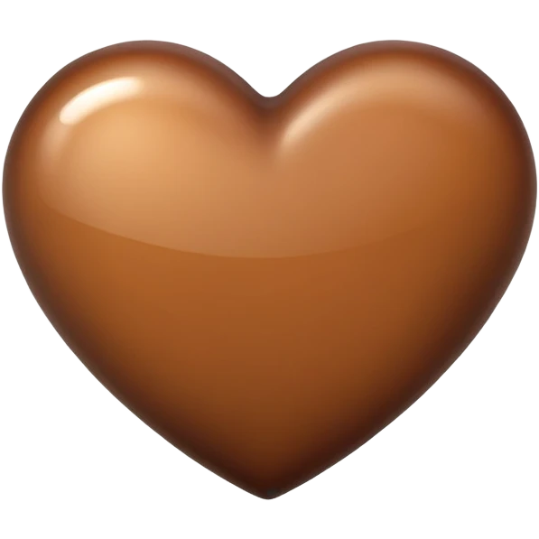 brown heart emoji