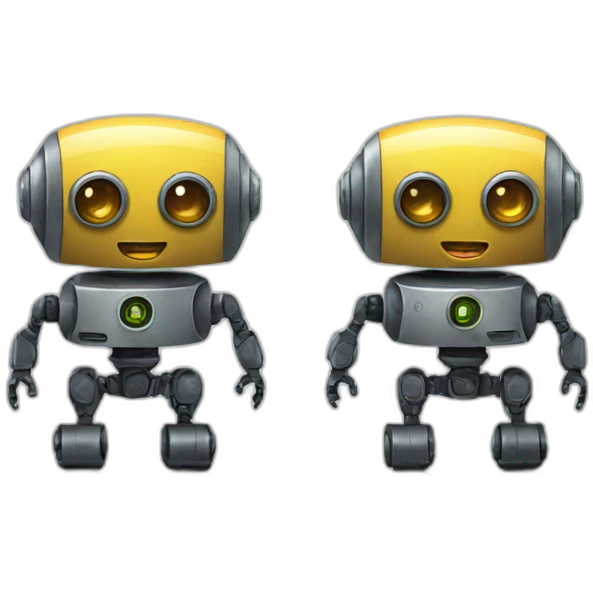two robots emoji