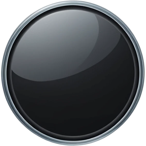 small rubber circle in a small plastic square  emoji